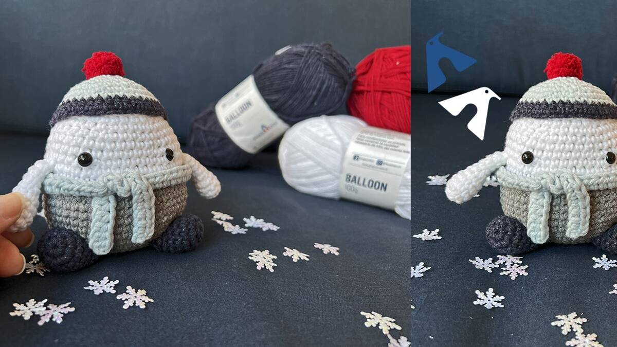 Amigurumi Climatio de Inverno: A Peça que Personifica o Inverno!