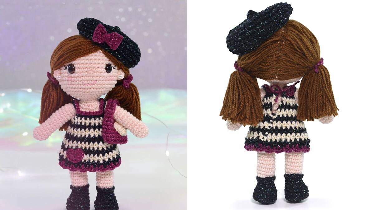 Amigurumi da Boneca Emma: Um Presente Fofo e Delicado!