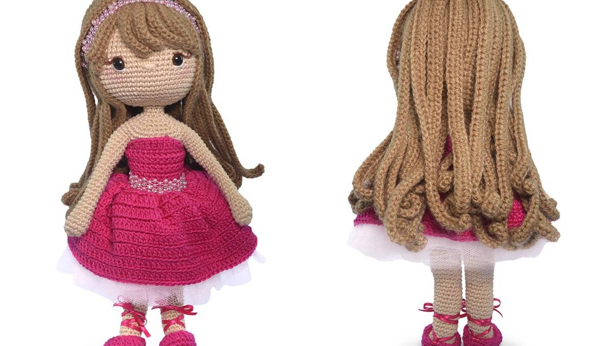 Amigurumi da Bailarina Lary: Um Presente Lindo para o Natal!