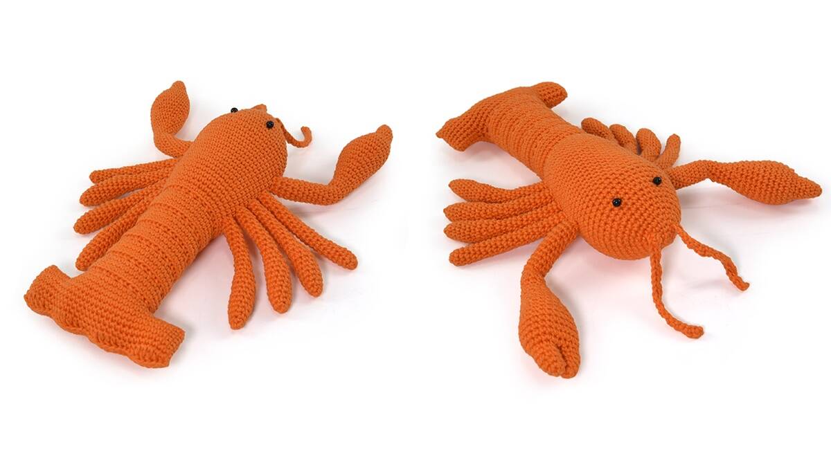 Amigurumi da Lagosta: O Oceano em Artesanato!