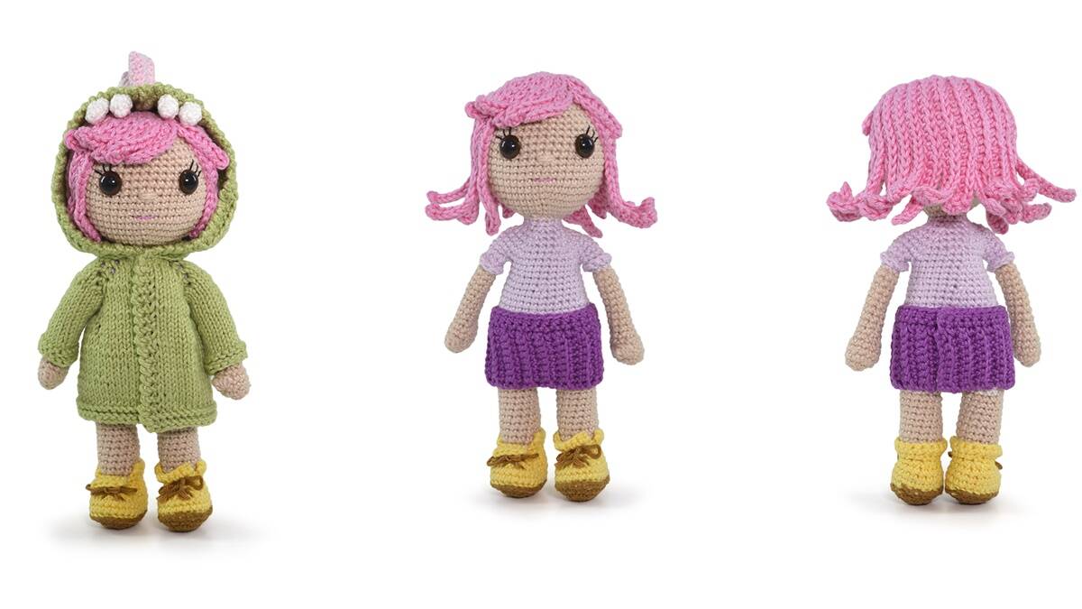 Amigurumi da Menina Anny: Faça Essa Linda Boneca em Crochê!