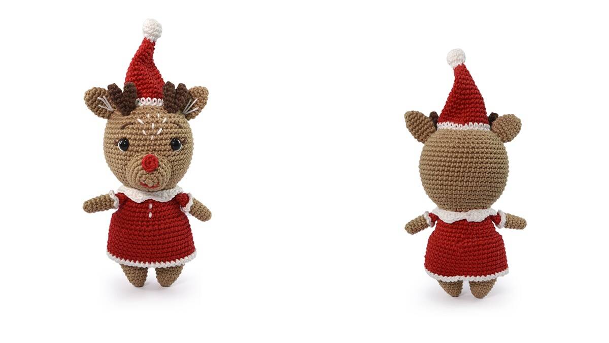 Amigurumi de Rena: Aumente Sua Coleção para o Natal!