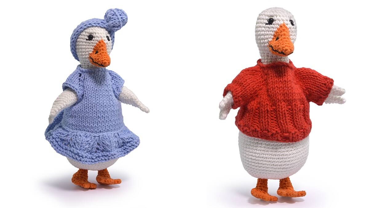 Amigurumi Sra. Gansolina e o Sr. Gansolino: Um Projeto Divertido!