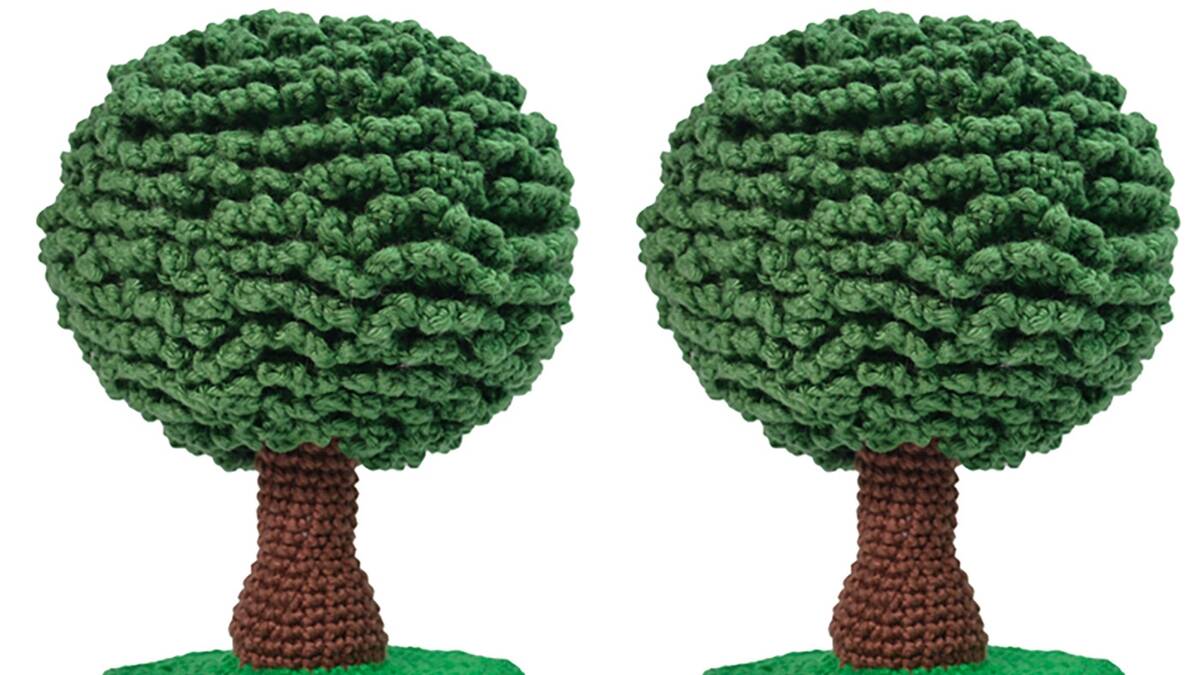 Árvore Aroeira em Amigurumi: Um Toque Verde na Sua Coleção!