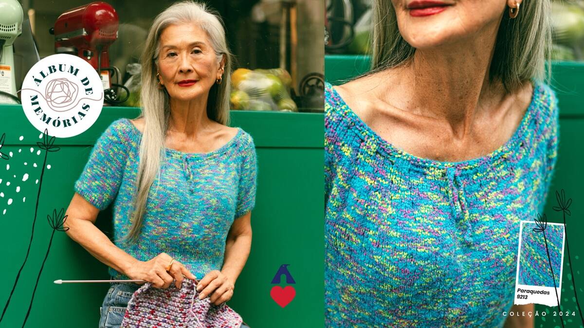 Blusa em Tricô Aventura: Uma Peça Leve e Estilosa!