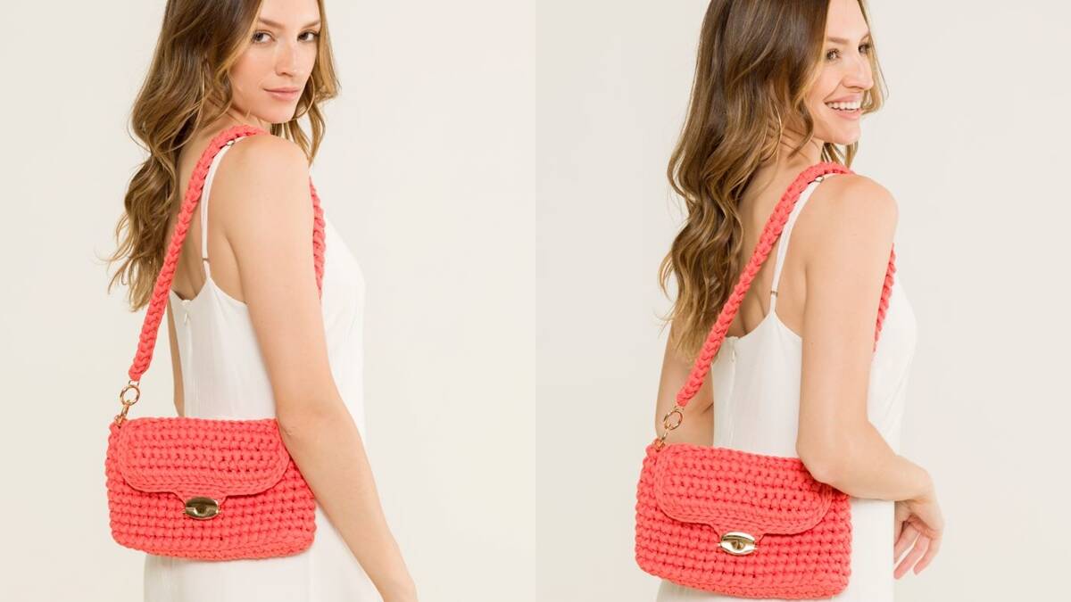Bolsa de Crochê Caliente: Charme e Elegância para o Verão!