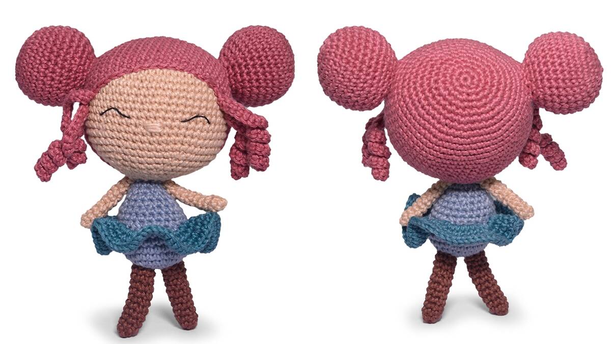 Boneca Cissa em Amigurumi: Encanto e Magia em Amigurumi!