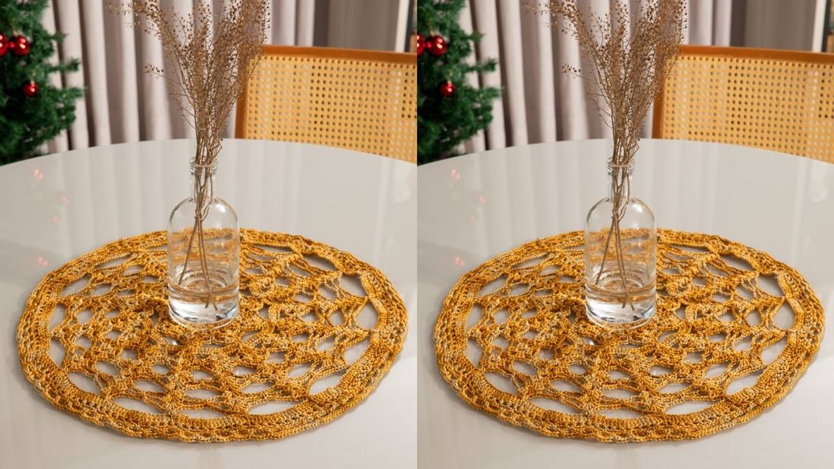 Centro de Mesa em Crochê Sinos: Aprenda a Fazer o Seu!