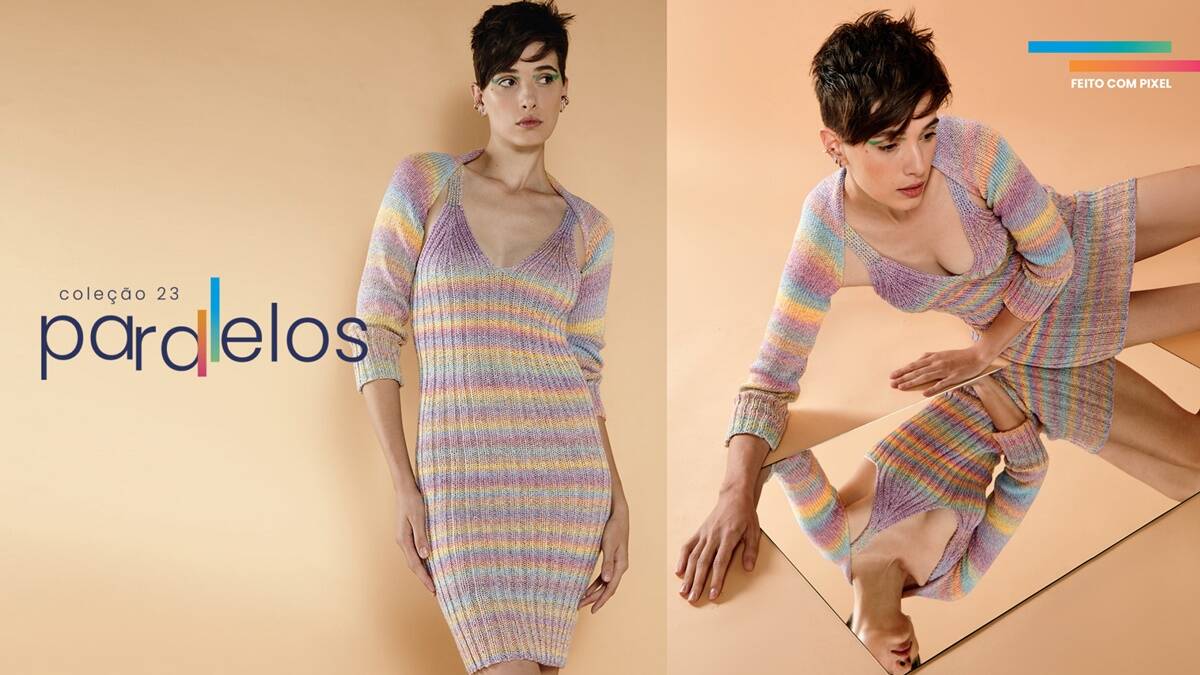Conjunto de Tricô Spot: Modelo Lindo e Elegante para Você!