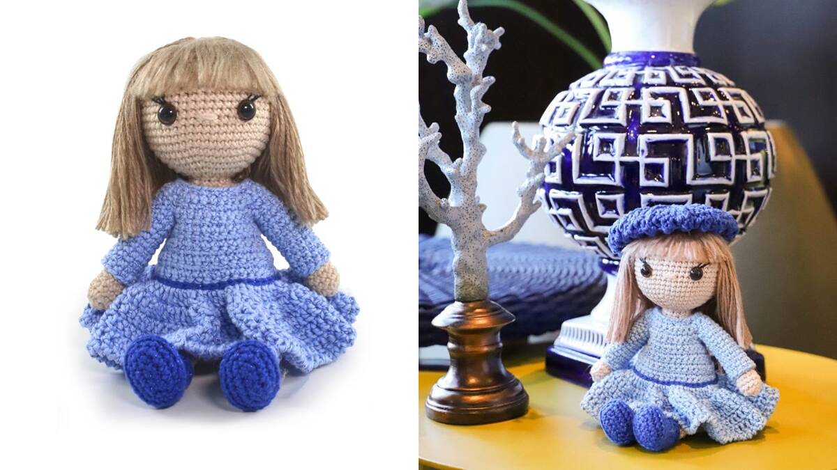 Dominique em Amigurumi: Uma Boneca Linda para Sua Coleção!