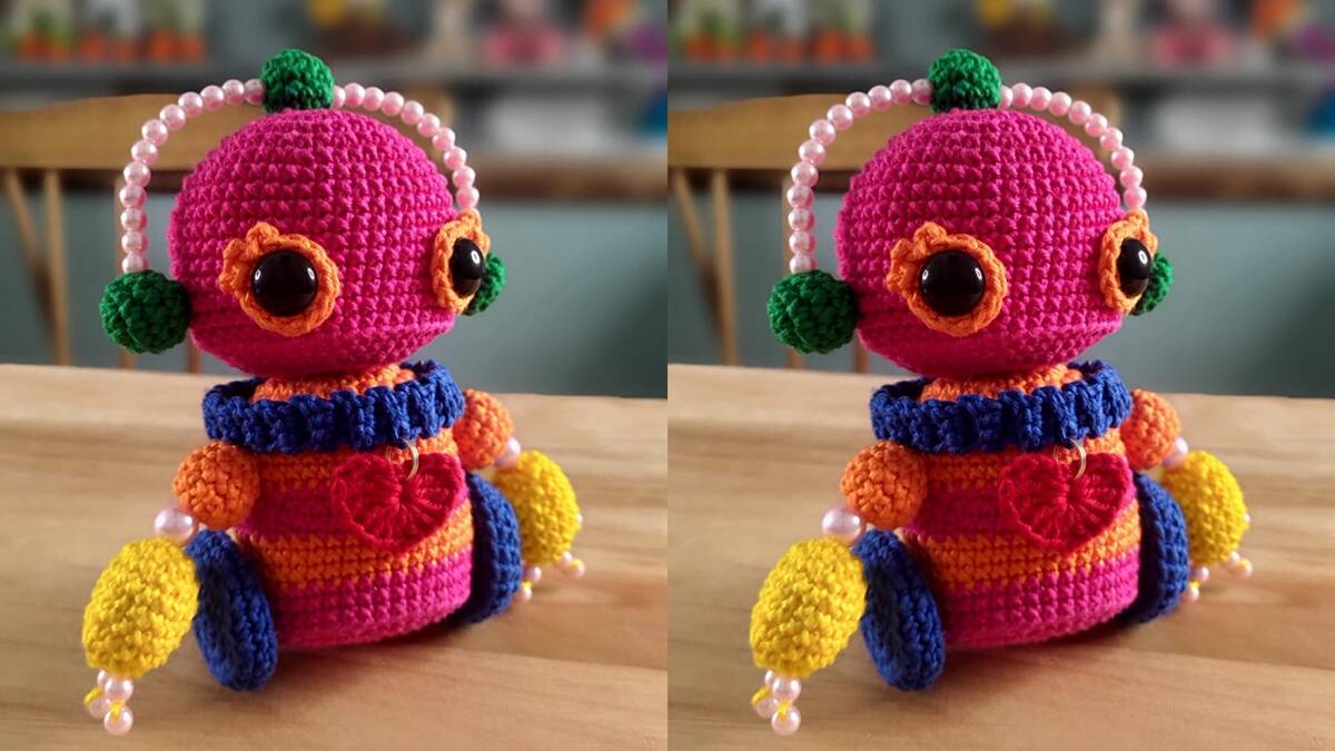 Emile Gears em Amigurumi: Um Projeto Criativo e Encantador!