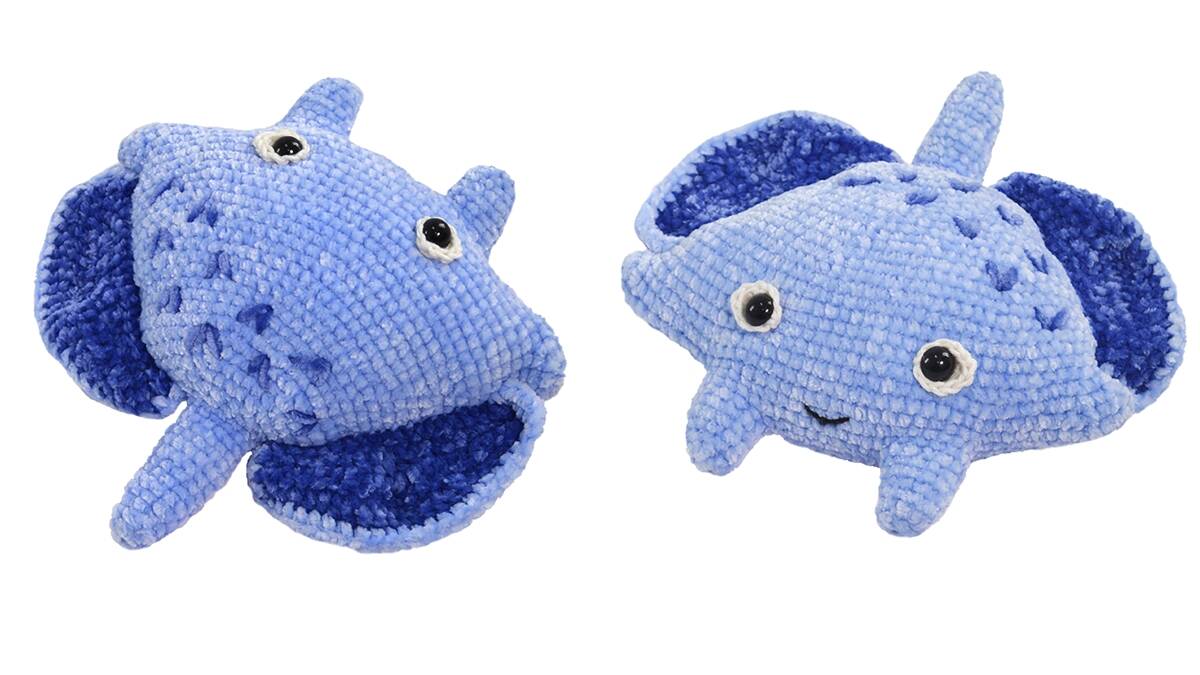 Raia em Amigurumi: Traga a Beleza do Oceano para Seu Mundo!