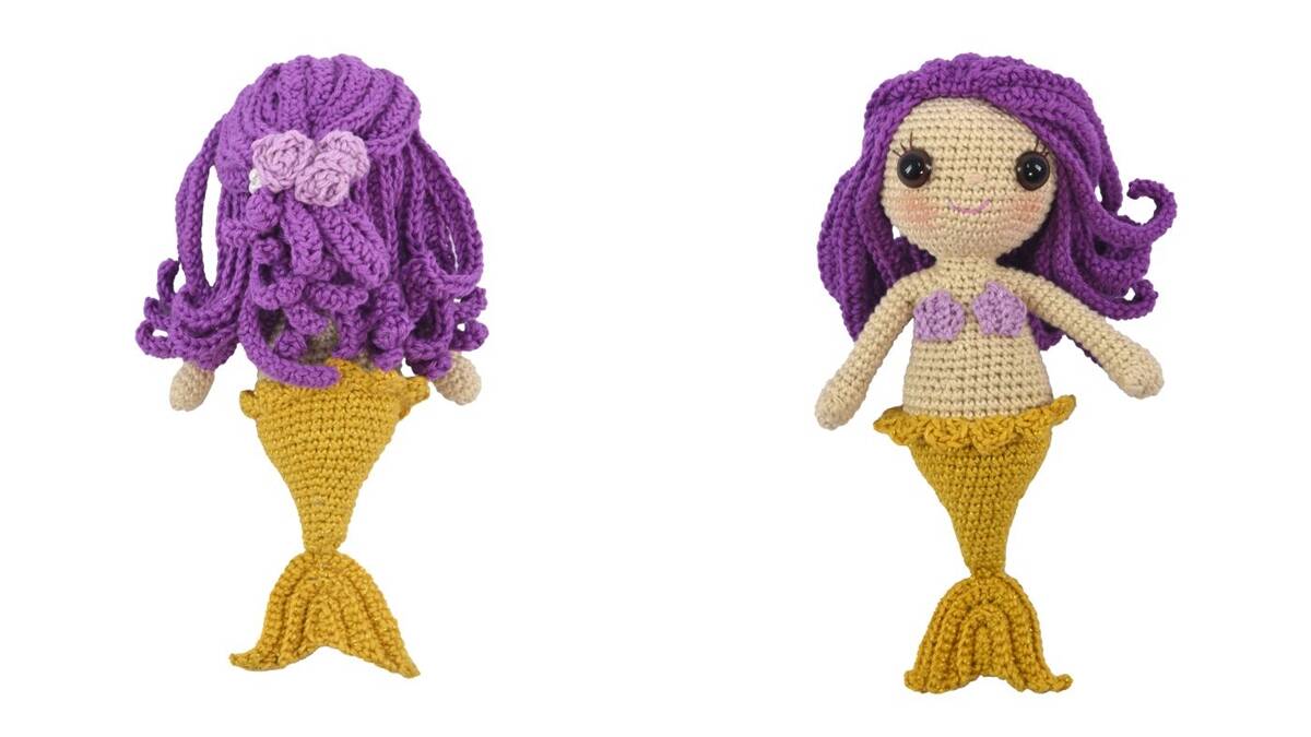 Sereia Alana em Amigurumi: Aumente Sua Coleção de Sereias!