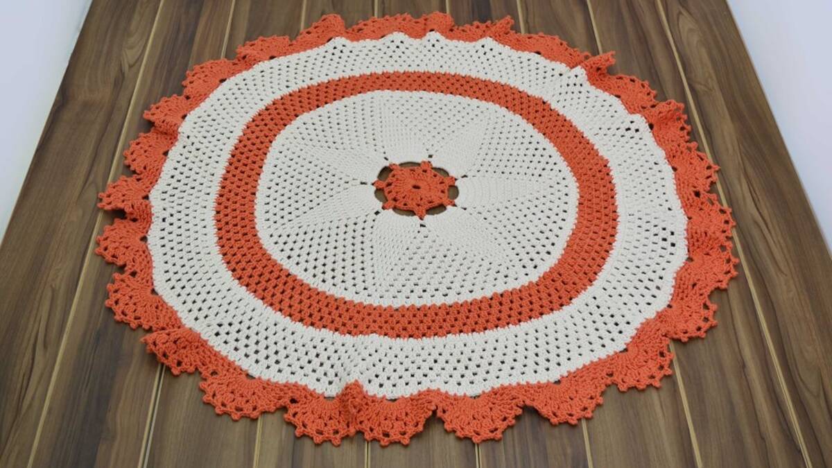 Tapete Redondo de Crochê: Decore Sua Casa com essa Peça!