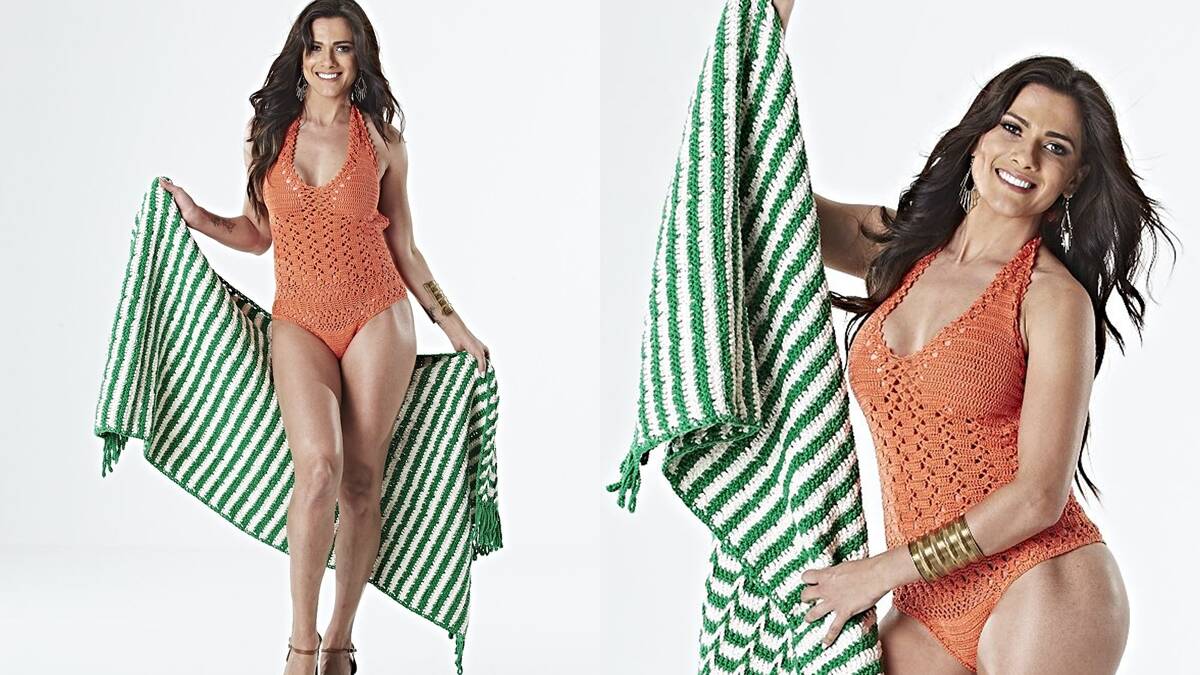 Toalha de Praia em Crochê Zig Zag: Se Prepare para o Verão!