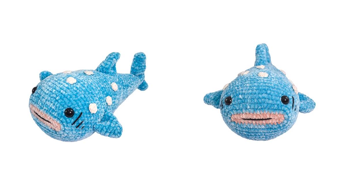 Tubarão Baleia em Amigurumi: Um Toque de Mar no Artesanato!