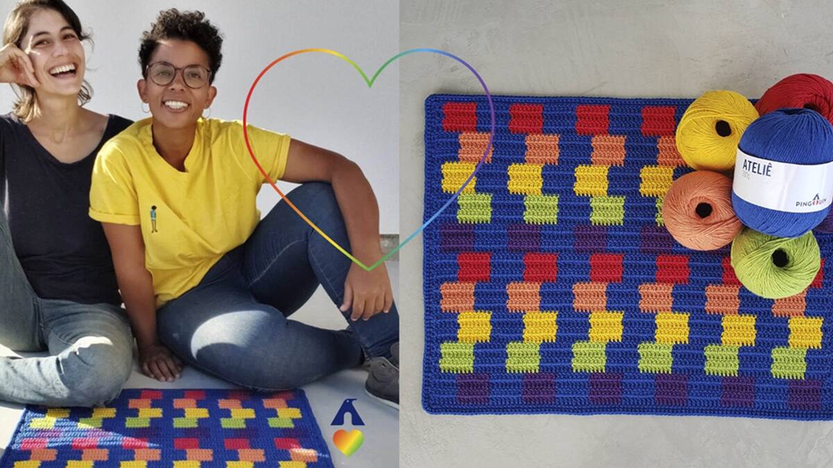 Tapete de Crochê Arco-Íris: Aprenda a Fazer Essa Peça Linda!