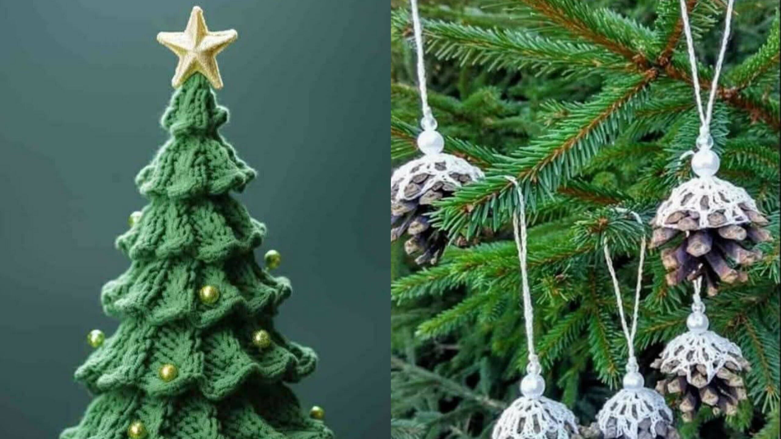 Árvores de Natal e Decorações em Crochê: Crie um Natal Mágico e Artesanal