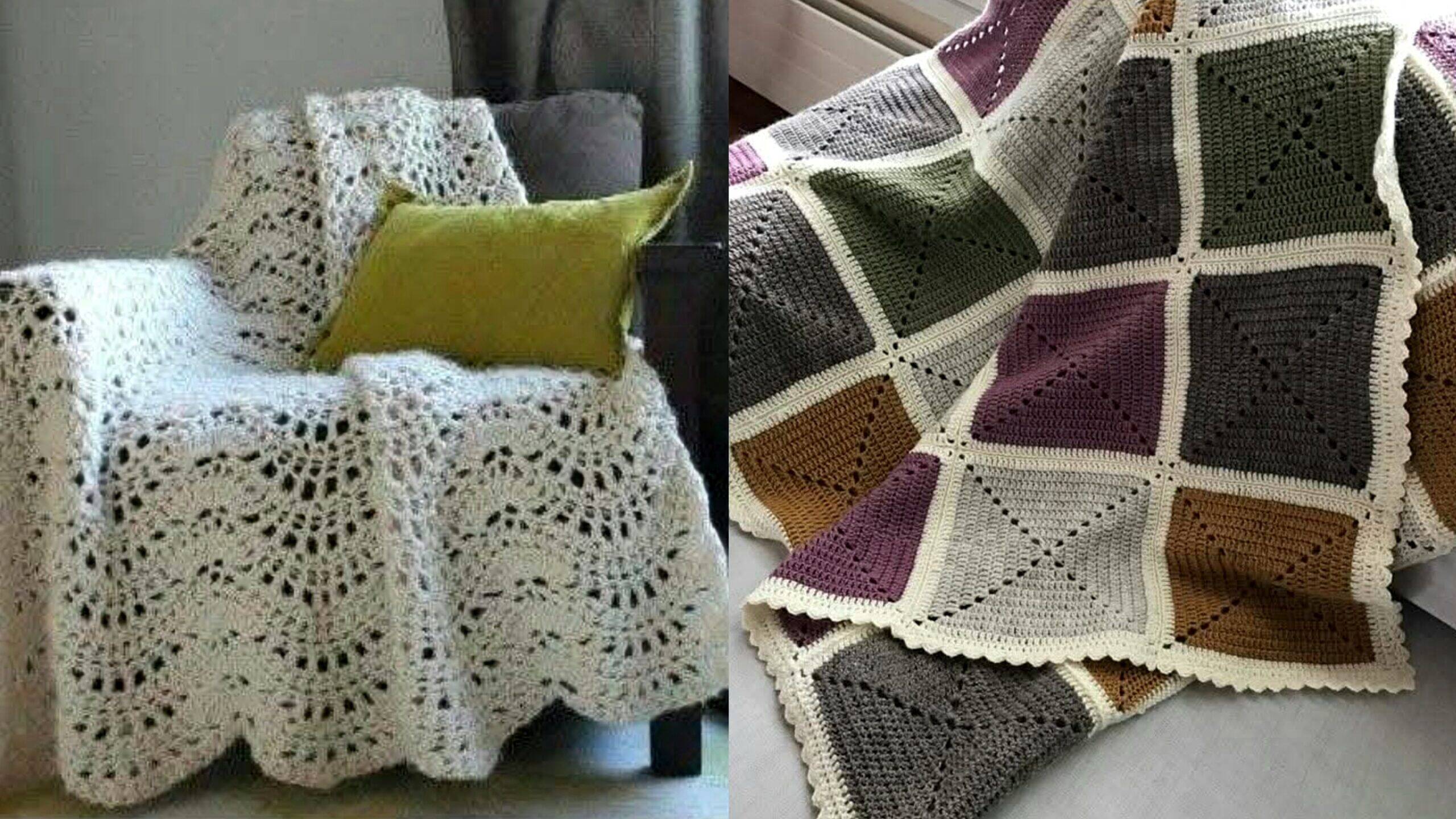 Mantas de Crochê: Um Toque de Magia e Conforto para sua Casa