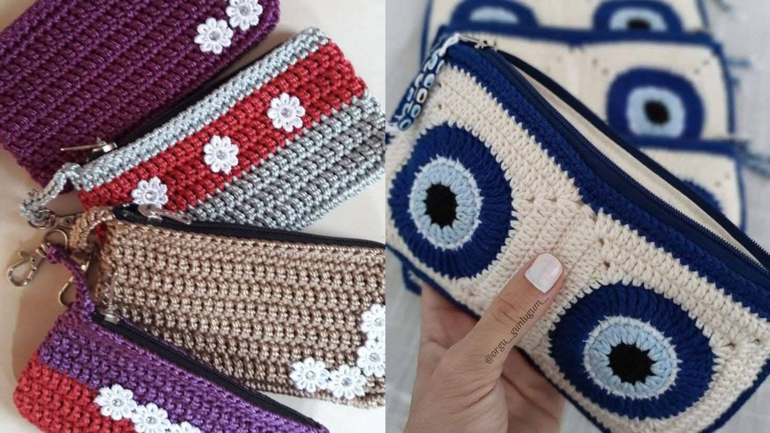 Nécessaires de Crochê: Inspirações para Mulheres Apaixonadas por Artesanato