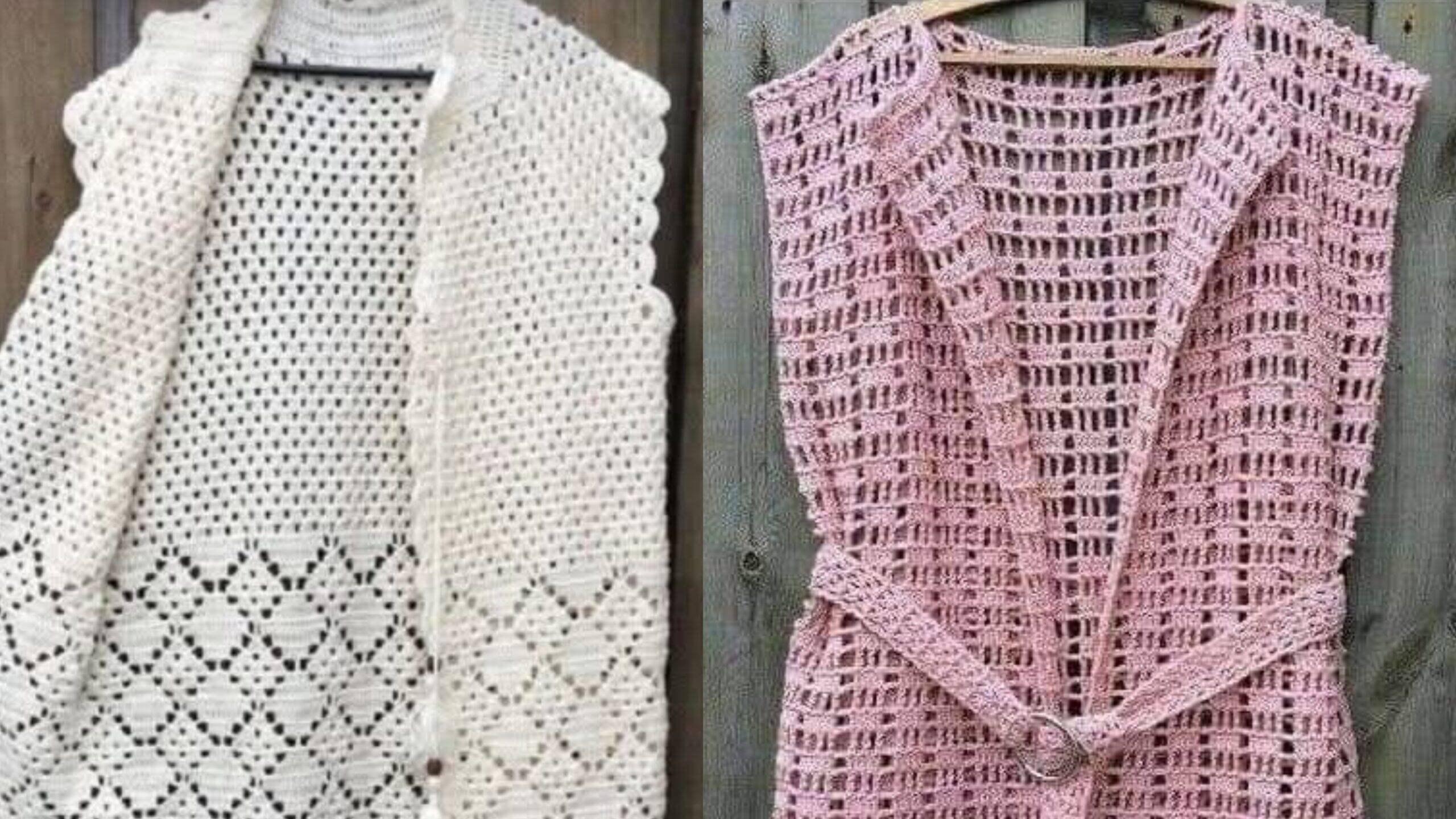 Coletes de Crochê Exclusivos: Aprenda a Criar com Elegância e Tutoriais Detalhados