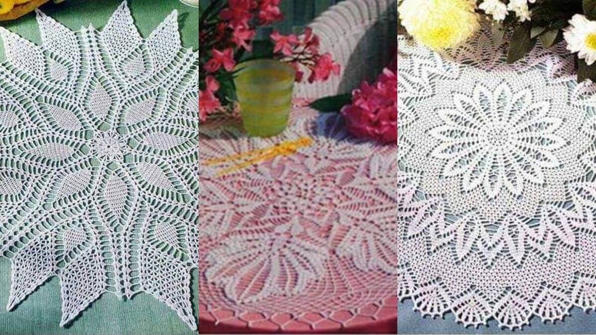 Caminhos de Mesa em Crochê com Gráficos: Beleza Atemporal!