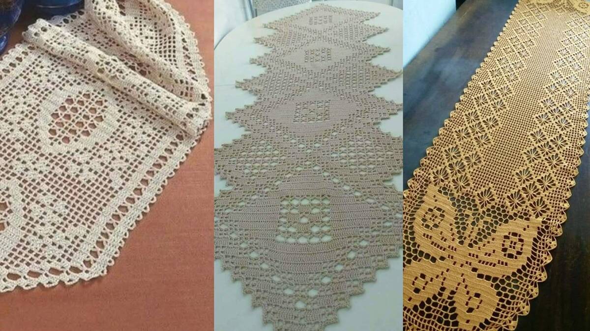 Caminhos de Mesa em Crochê: Una Criatividade com Empreendedorismo!
