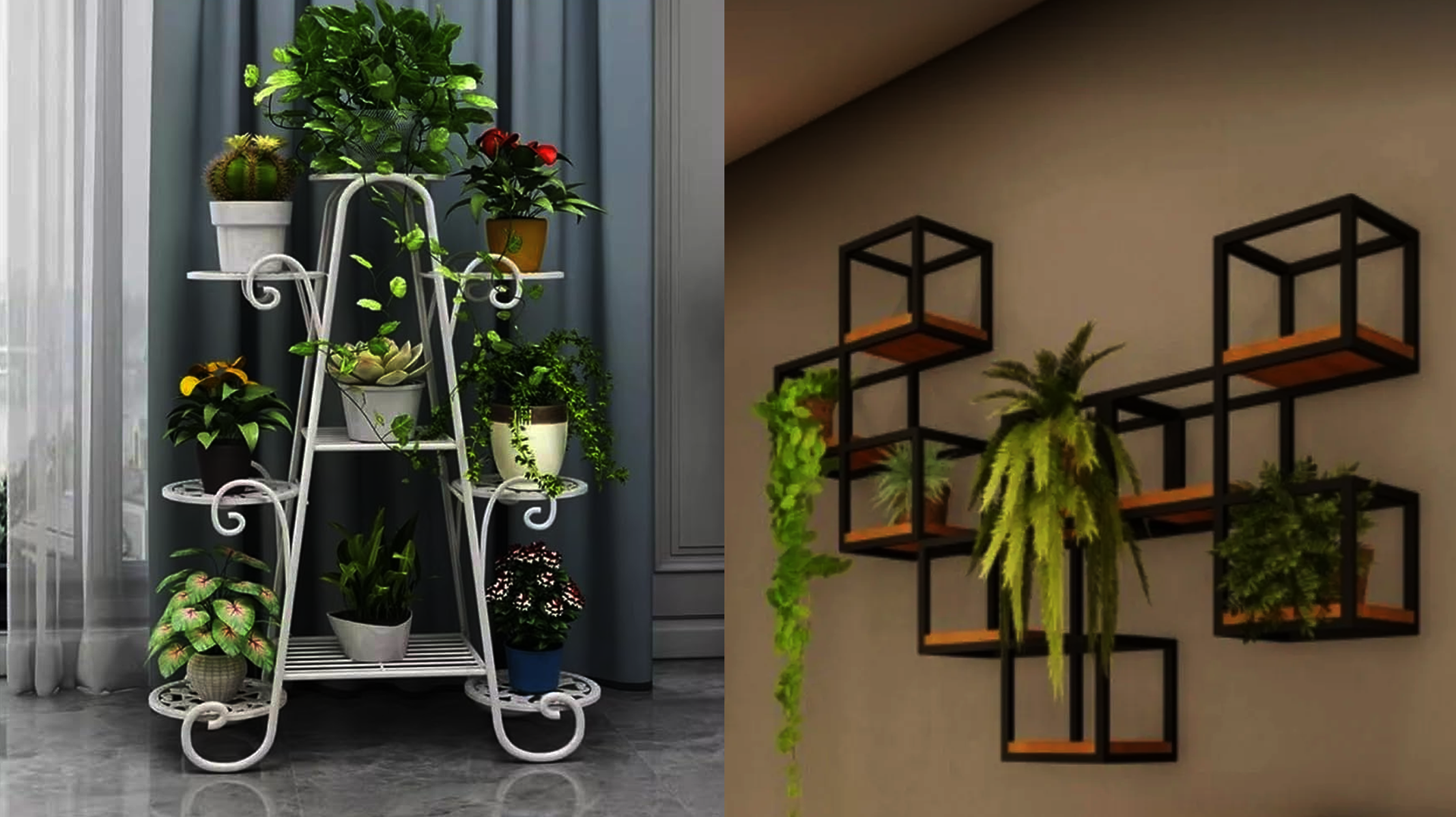 NOVIDADE: Suportes para Plantas Modernos e Que Estão em Alta