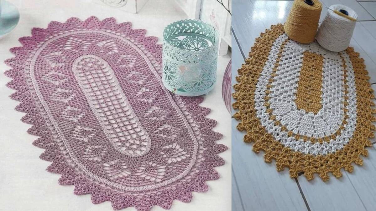 14 Tapetes de Crochê: Tradição e Modernidade em Uma Peça!