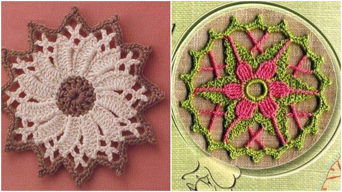 Flores de Crochê para Aplicação: Versatilidade e Elegância nos Projetos!