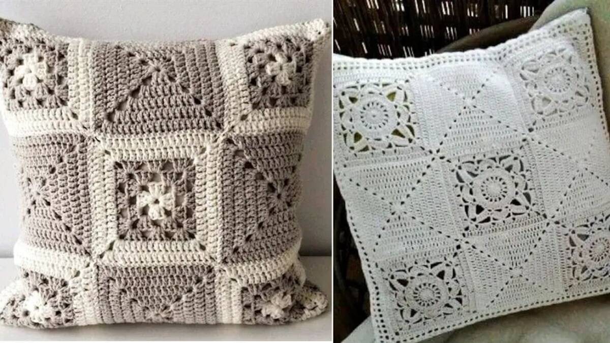 Almofadas de Crochê: Aprenda a Fazer Essas Peças Que Vendem!