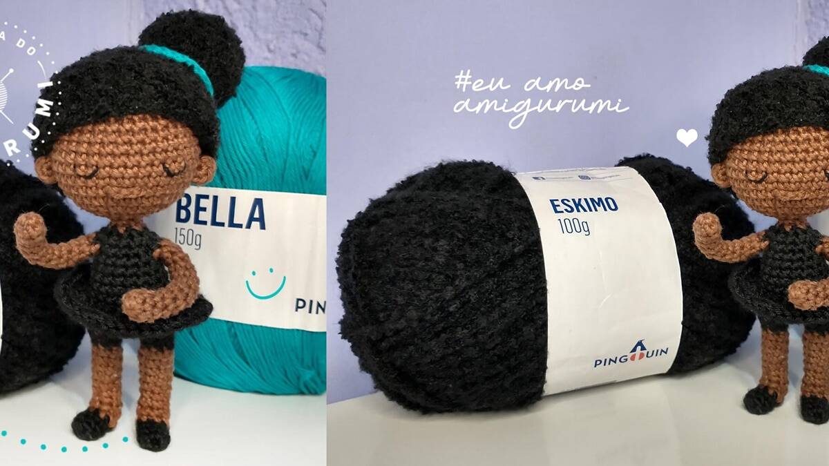 Amigurumi da Bailarina Lis: Aprenda a Fazer Esse Lindo Projeto!