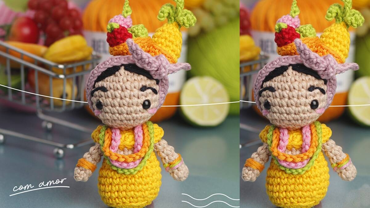 Amigurumi da Boneca Carminha: Aprenda a Fazer a Sua!
