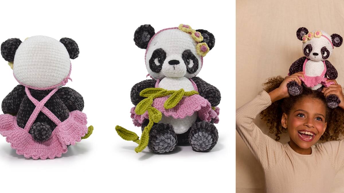Pandinha em Amigurumi: A Boneca Perfeita Para Presentear!