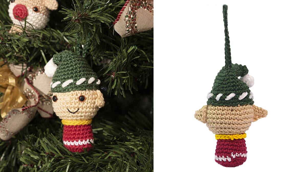 Amigurumi do Duende Natalino: O Enfeite de Natal Encantador!