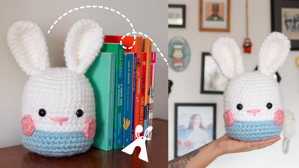 Amigurumi do Coelho Bolota: Personalidade e Encanto!