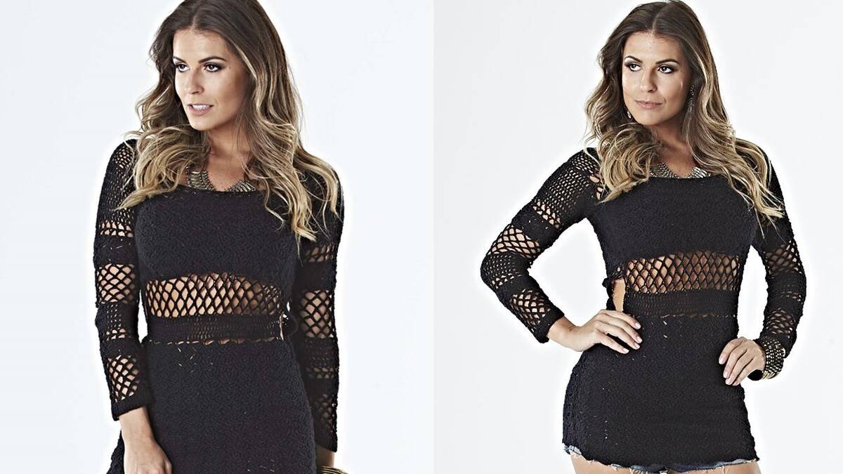 Bata em Crochê Preto: Uma Peça Estilosa e Linda!