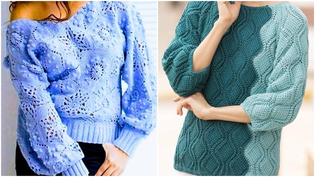 Encante-se com as Blusas de Crochê Mais Lindas com Gráficos!