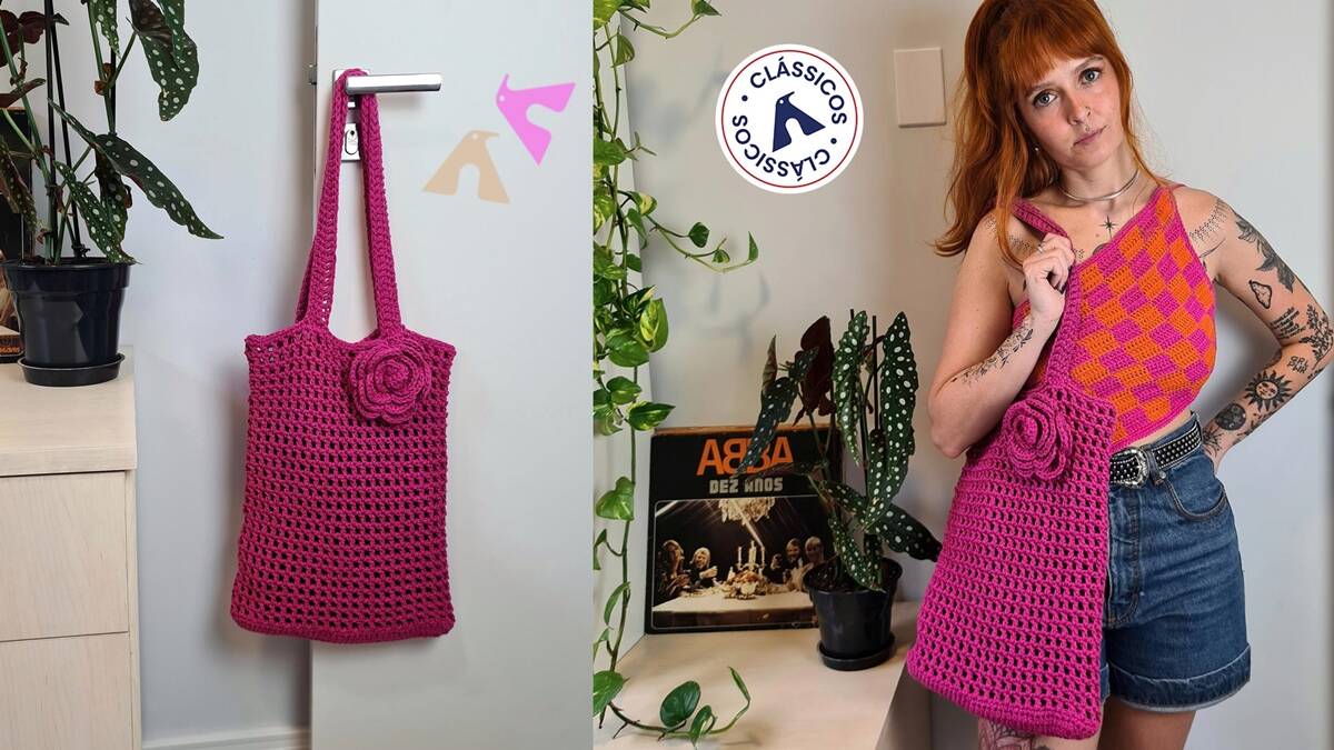 Bolsa em Crochê Florescer: Guia Completo com Vídeo Aula!