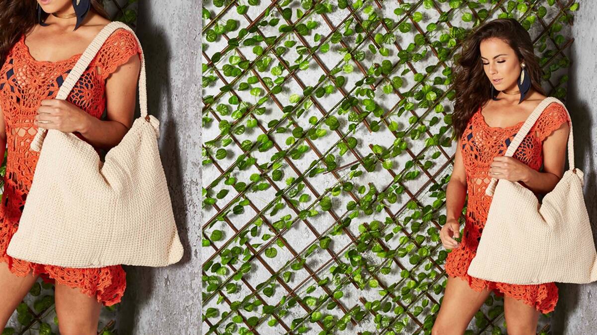 Bolsa de Praia em Crochê Barroco: A Peça Perfeita para o Verão!