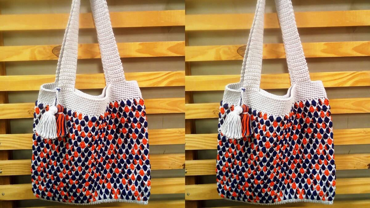 Bolsa de Crochê Marroquina: Uma Peça Linda Para a Praia!
