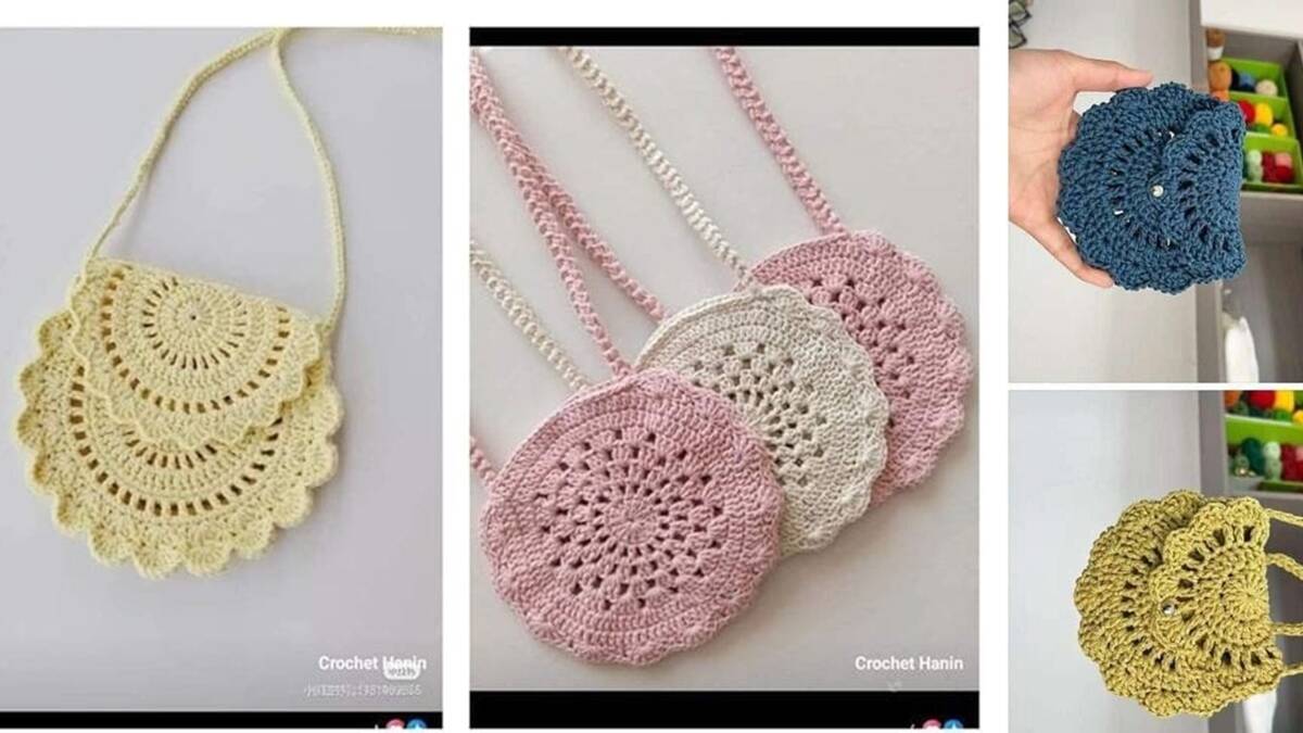 Bolsinhas de Crochê: Peças Lindas e Fáceis para Iniciantes!