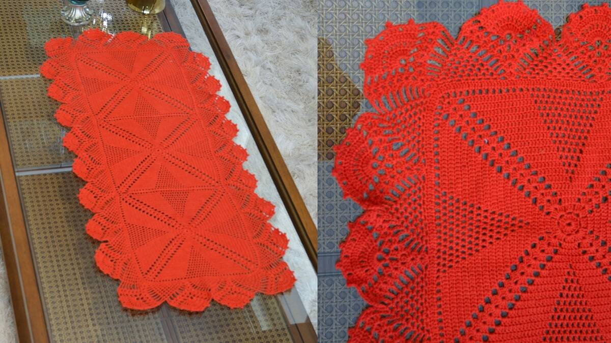Caminho de Mesa em Crochê: Aprenda a Fazer o Seu!