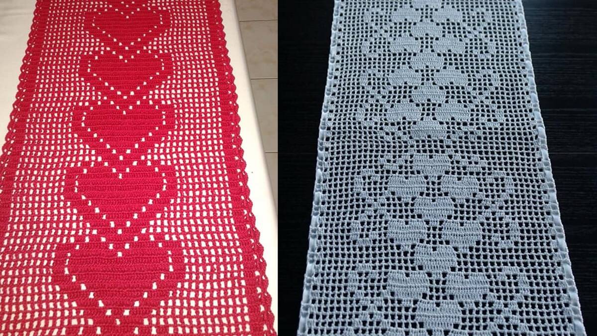 Caminhos de Mesa em Crochê: 24 Peças Que Encantam!