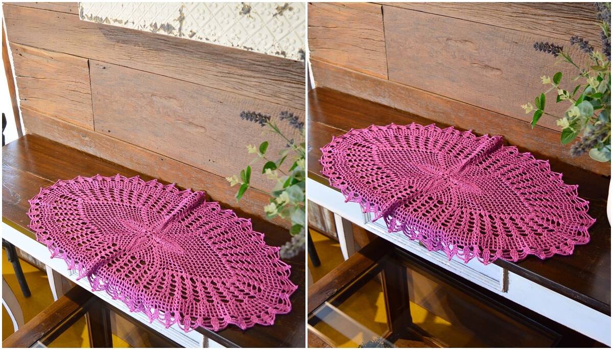 Centro de Mesa em Crochê Canoa: Peça Linda e Charmosa!