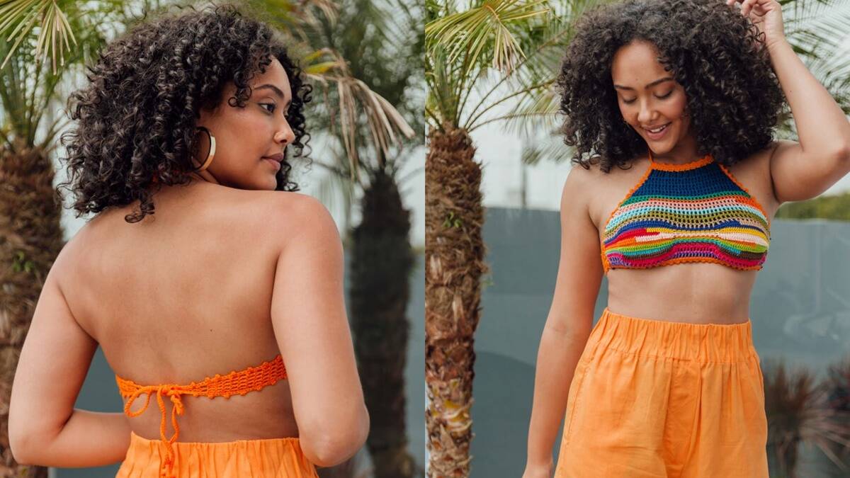 Cropped de Crochê Alegria: Guia Completo com Passo a Passo!