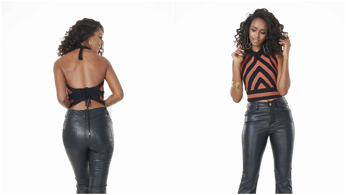Cropped de Crochê Frente Única: Um Modelo Lindo e Charmoso!