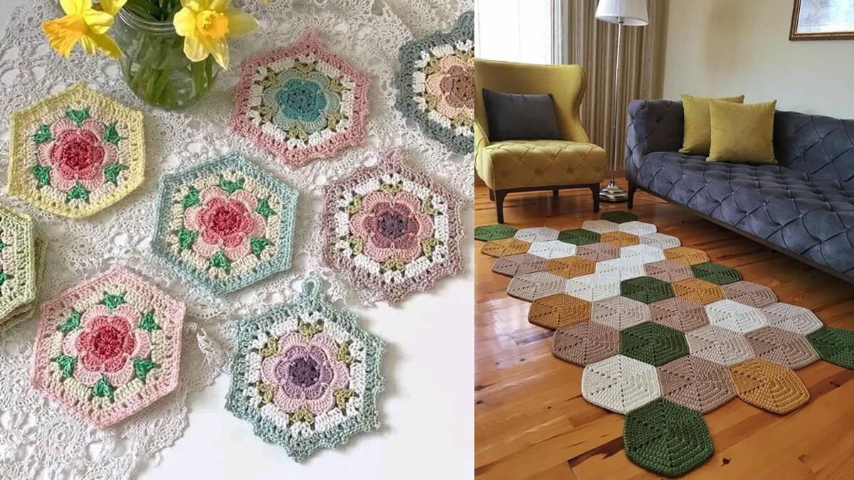 Crochê Moderno DIY: Explore Sua Criatividade, Para Todos os Gostos!