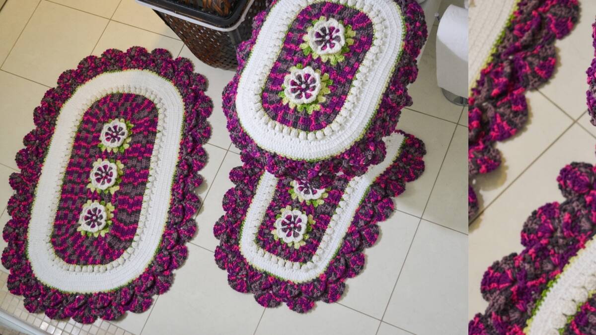 Jogo de Banheiro em Crochê: Um Projeto Que Encanta!