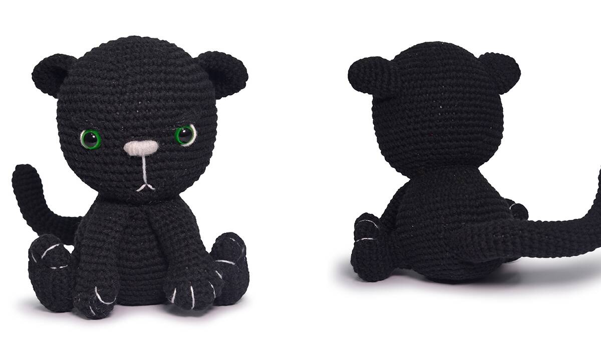 Amigurumi da Pantera Negra: Aprenda a Fazer o Seu!